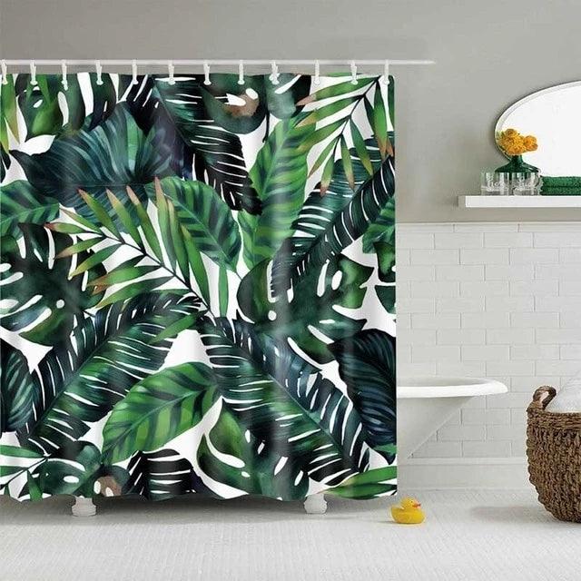 Tropical Shower Curtain - Mamofa Global Store