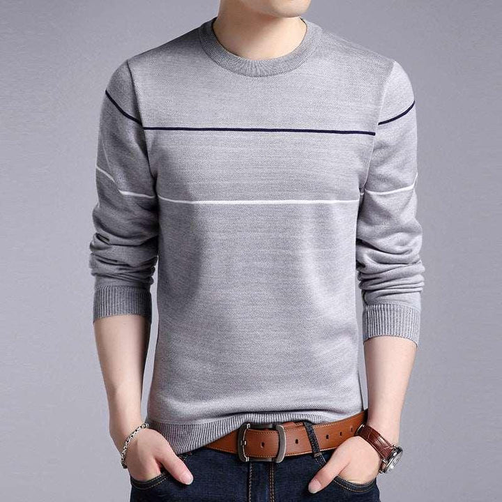 Men's Plush warm knit sweater - Mamofa Global Store