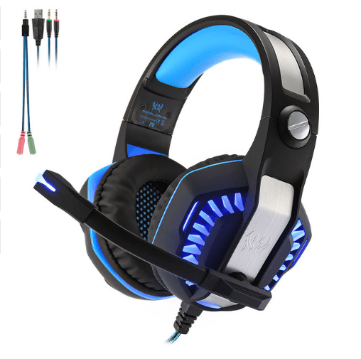 Computer Gaming Headset Headset E-sports Headset with Microphone Microphone - Mamofa Global Store