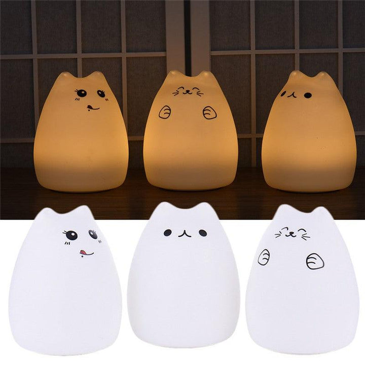 Silicone Touch Sensor LED Night Light For Children Baby Kids - Mamofa Global Store