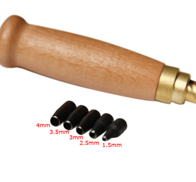 Rotary Punching Punchers Leather Craft Tools 6 pcs/Set - Mamofa Global Store