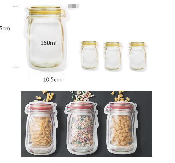 Reusable Snack Storage Bag Nut Biscuit Waterproof Sealed Food Storage Bag Snack Storage Travel Food Assortmen Bag Kitchen Tools - Mamofa Global Store