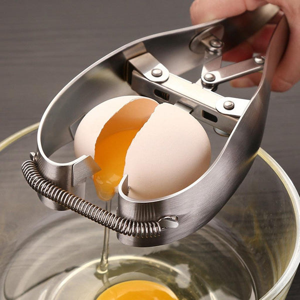 Stainless Steel Egg Scissors Eggshell Cutter Quail Egg Opener Egg Cutter Egg Topper Cracker Separator Cooker Cracker - Mamofa Global Store