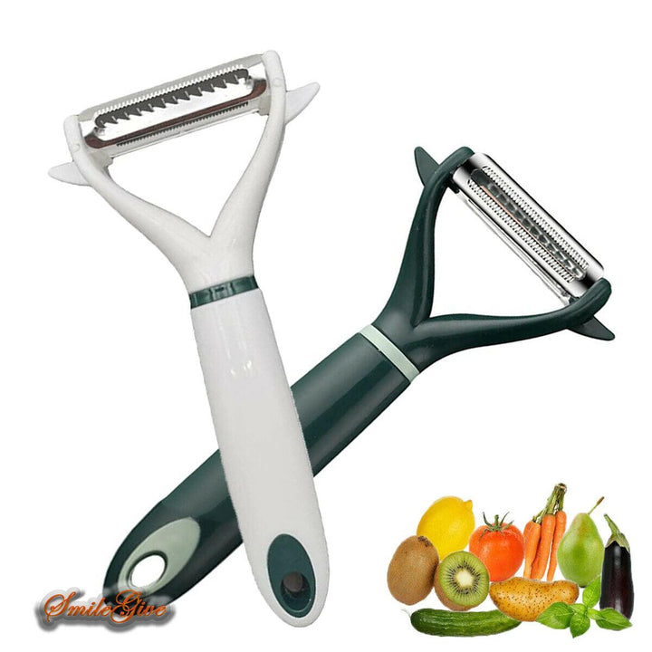 Vegetable Fruit Potato Peeler Upgrade Sharp Parer Slicer Julienne Cutter 2 In 1 - Mamofa Global Store