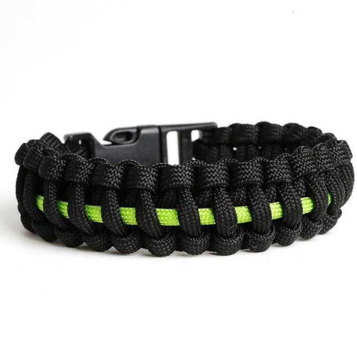 Men's And Women's Blue Line Paracord Bracelet - Mamofa Global Store