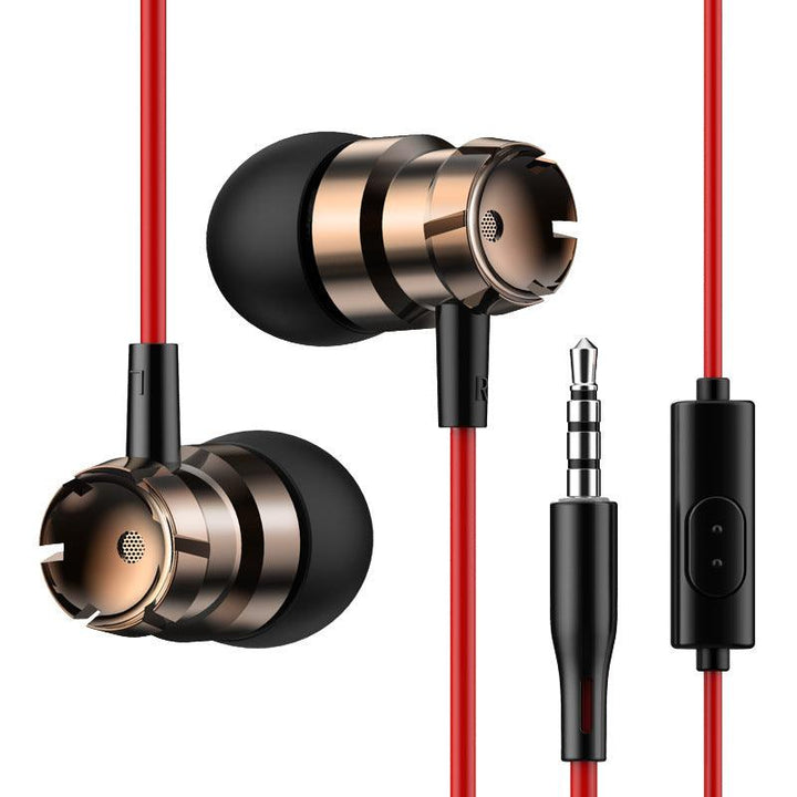 Metal turbo in-ear headphones - Mamofa Global Store