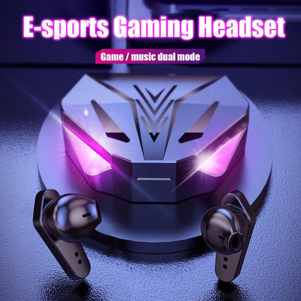 Wireless Gaming Headphones No Delay Noise Reduction Bluetooth Earphones HIFI Sound E-Sport Game Headset With Mic - Mamofa Global Store