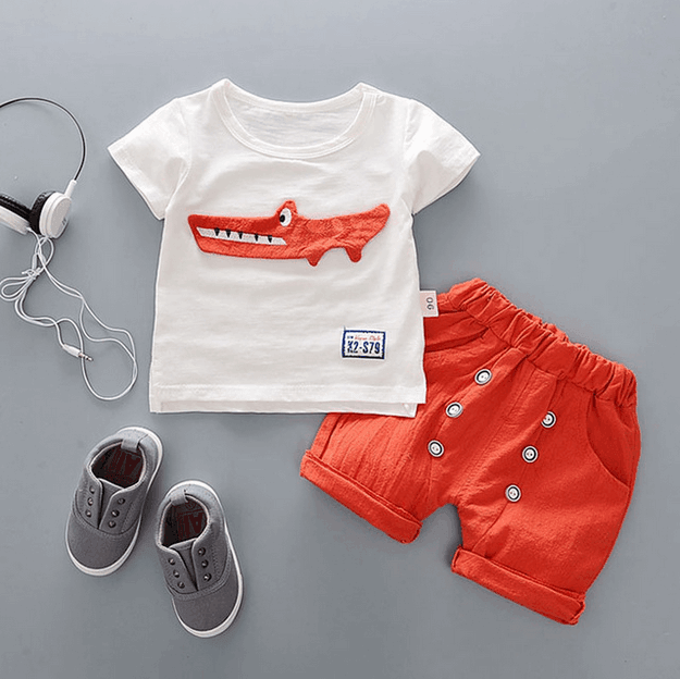 2021 summer baby boys outfits sports - Mamofa Global Store