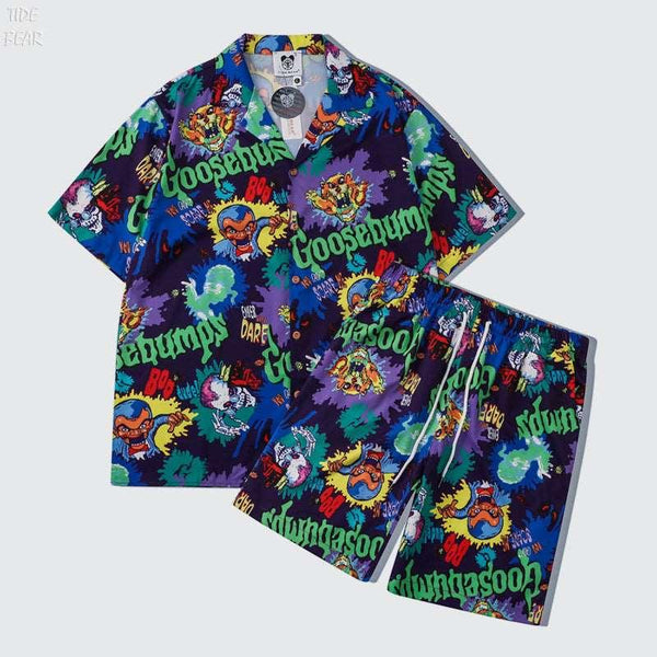 Junior Loose Shirt And Shorts Set - Mamofa Global Store