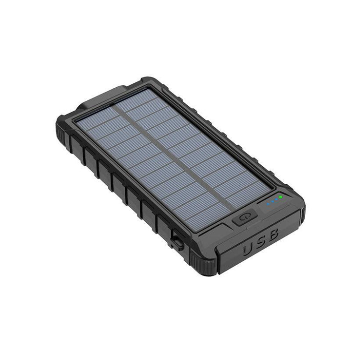 New solar wireless power bank Outdoor PD fast charging ultra-large capacity 20000 mAh power bank - Mamofa Global Store