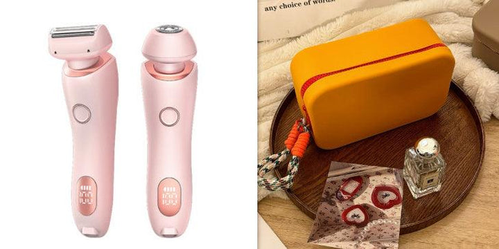 2 In 1 Hair Removal Epilator USB Rechargeable Trimmer - Mamofa Global Store