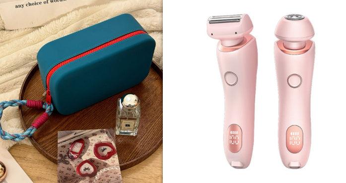 2 In 1 Hair Removal Epilator USB Rechargeable Trimmer - Mamofa Global Store