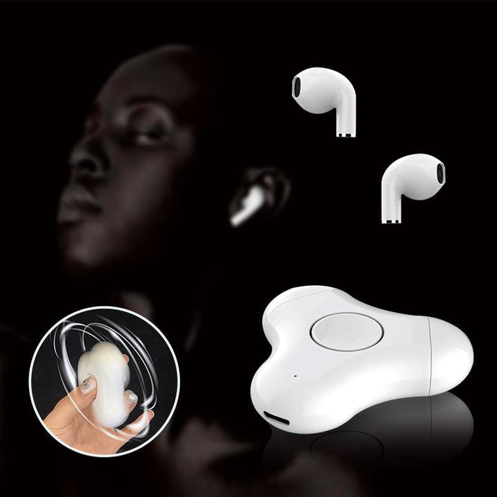 New Multi-Function Headset Fidget Spinner Bluetooth Fingertip Gyro In Ear Bluetooth Headset - Mamofa Global Store