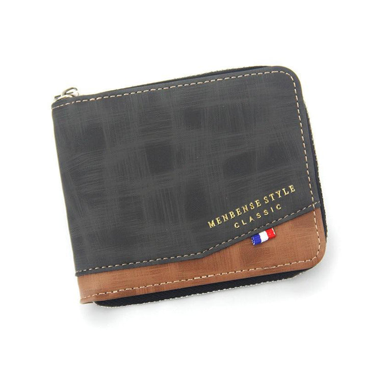 Men's Simplicity Wallet Fashion Frosted - Mamofa Global Store