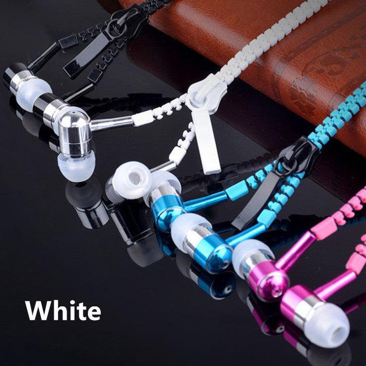 Glowing Zipper Earphones - Mamofa Global Store