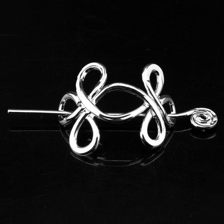 Metal Hair Clip Retro Plug-in Hairpin Headdress - Mamofa Global Store