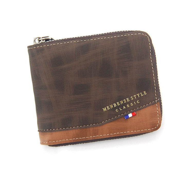 Men's Simplicity Wallet Fashion Frosted - Mamofa Global Store