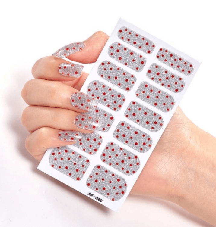 Nail Stickers, Nail Polish Glue, Full Nail Stickers - Mamofa Global Store