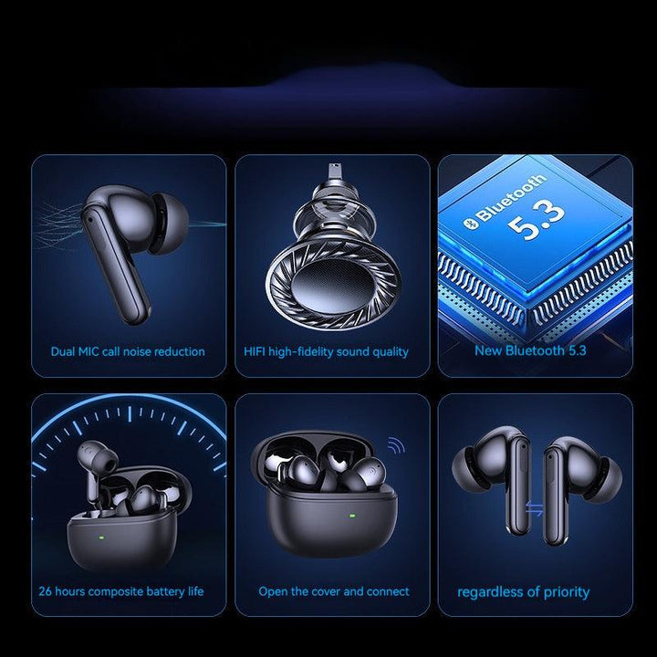 Wireless Bluetooth Noise Reduction In-ear Headphones - Mamofa Global Store