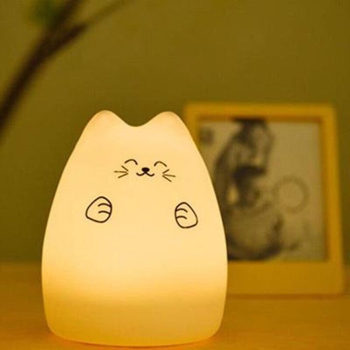 Silicone Touch Sensor LED Night Light For Children Baby Kids - Mamofa Global Store