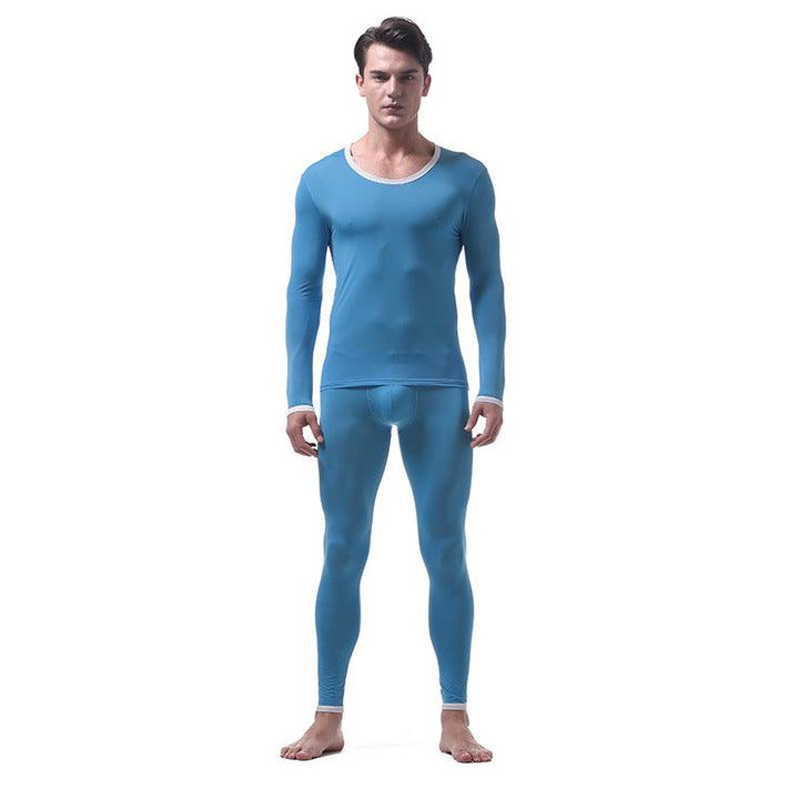 Men's Ice Silk Thermal Underwear Suit - Mamofa Global Store