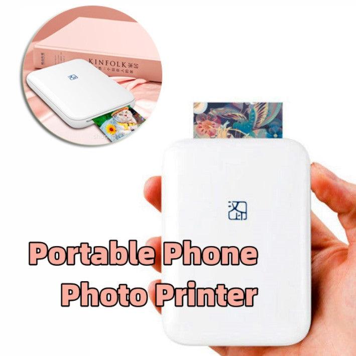 Color Photo Printer Portable Full Color Wireless Photo Printer USB Bluetooth Thermal Sublimation Printer - Mamofa Global Store