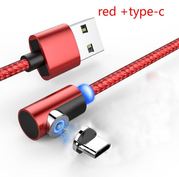 Nylon Braided Magnetic Mobile Phone Charging Cable - Mamofa Global Store