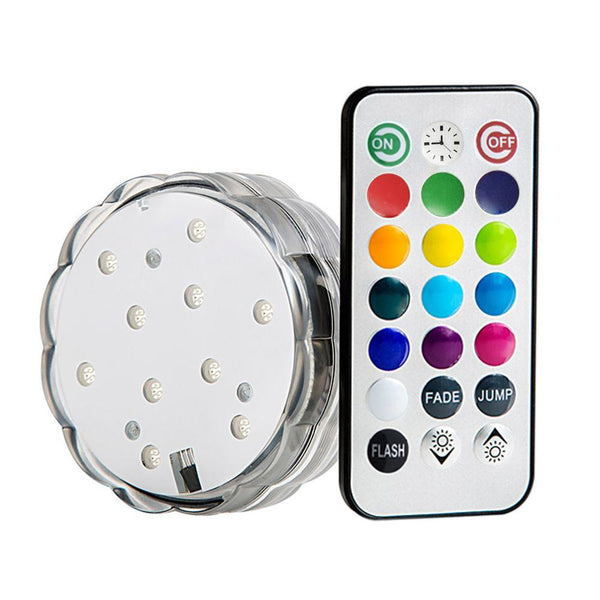 Colorful underwater waterproof lights highlight remote control lights - Mamofa Global Store