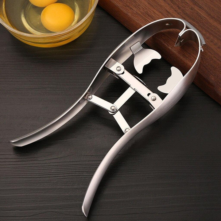 Stainless Steel Egg Scissors Eggshell Cutter Quail Egg Opener Egg Cutter Egg Topper Cracker Separator Cooker Cracker - Mamofa Global Store