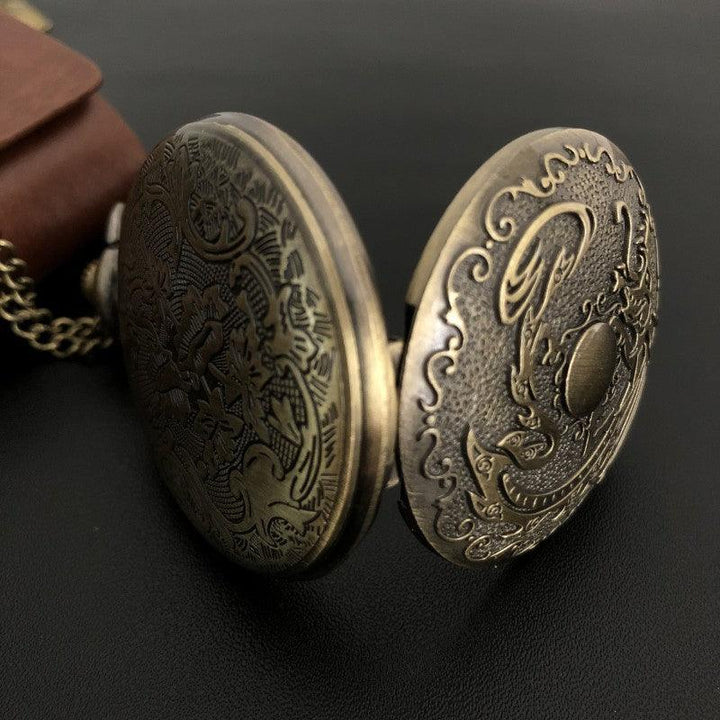 Dragon Bone Stone British Pocket Watch Casual Clothing Accessories - Mamofa Global Store