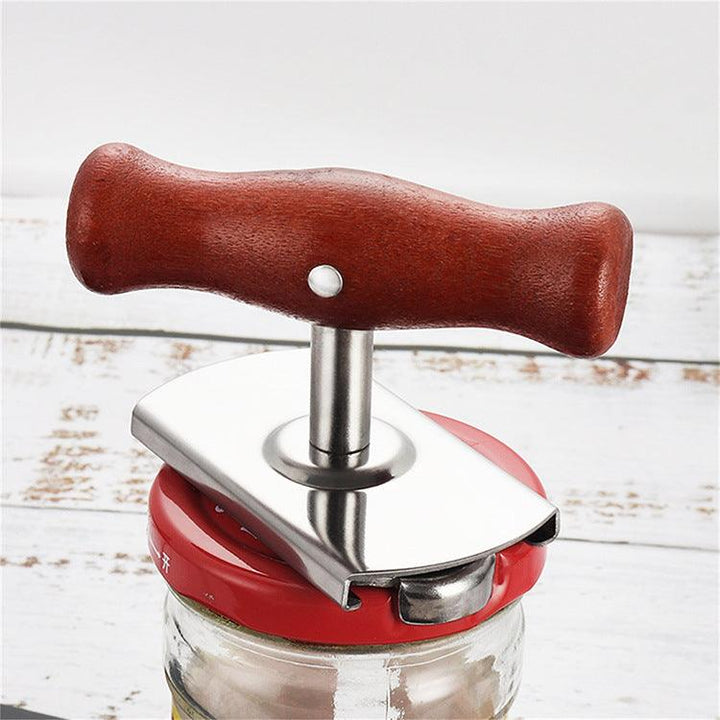 Stainless Steel Manual Screw Seal Adjustable Bottle Opener - Mamofa Global Store