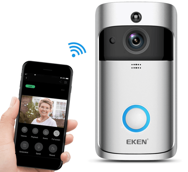 Video Doorbell Smart Wireless WiFi Security Door Bell - Mamofa Global Store