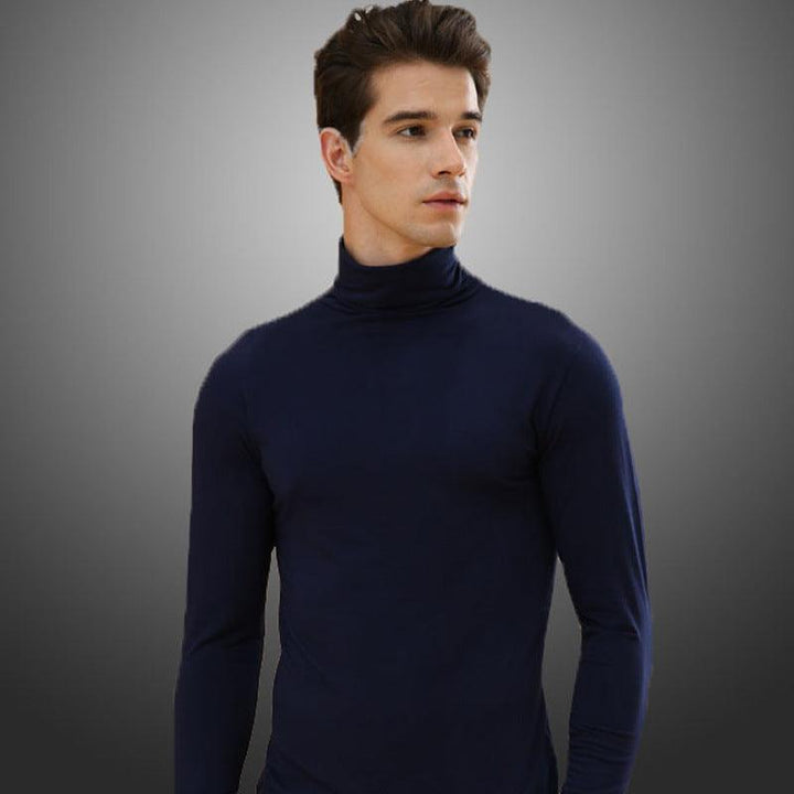 Men's high neck lapel thermal underwear - Mamofa Global Store