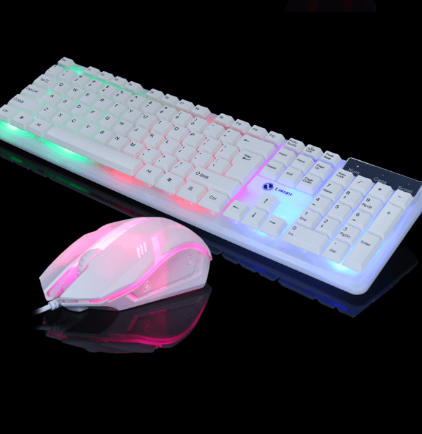 Backlit keyboard and mouse - Mamofa Global Store