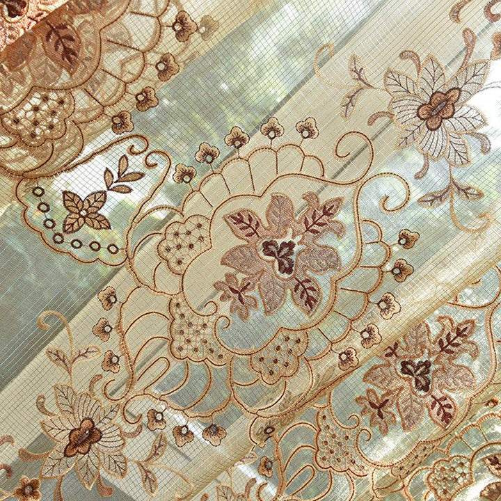 Hollow embroidery curtain fabric - Mamofa Global Store