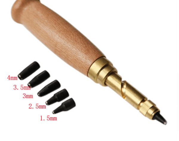 Rotary Punching Punchers Leather Craft Tools 6 pcs/Set - Mamofa Global Store