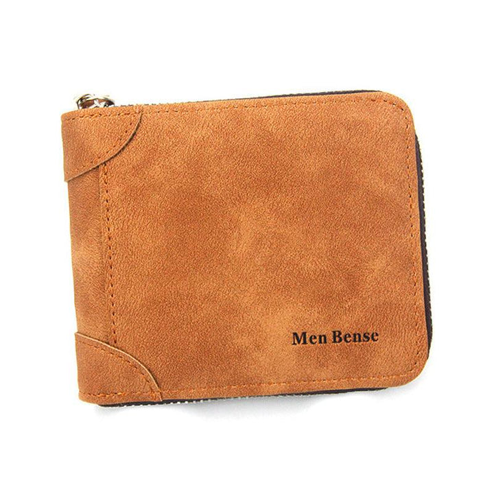 Men's Simplicity Wallet Fashion Frosted - Mamofa Global Store