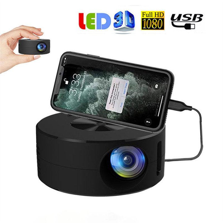 Smart Projector WiFi Portable 1080P Home Theater Video LED Mini Projector For Home Theaters Media Player - Mamofa Global Store