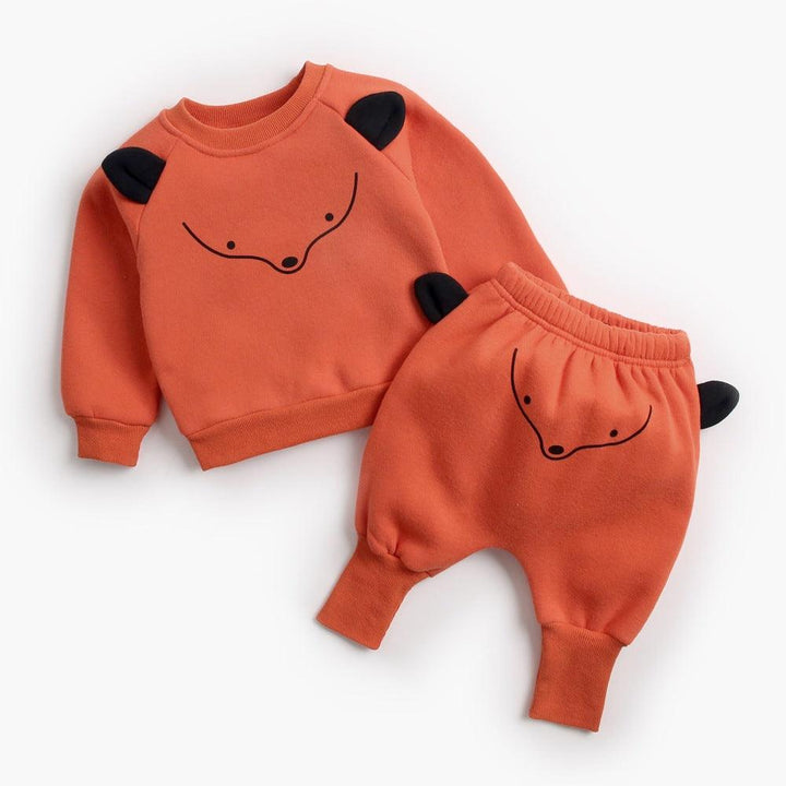 Baby Plus Velvet Sweater Suit - Mamofa Global Store