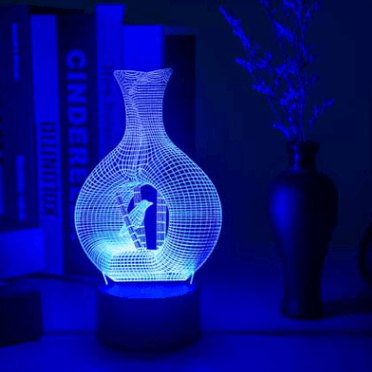 Creative 3D night light LED lamp - Mamofa Global Store