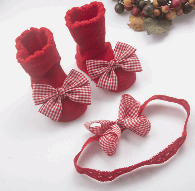 Baby Headband Socks Set Accessories - Mamofa Global Store