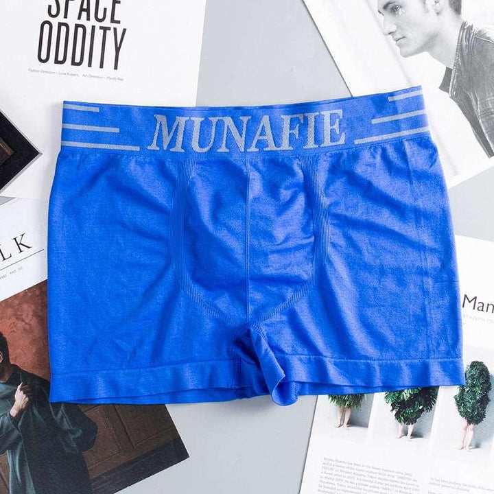 New Monogram Boxer Shorts For Men Ice Silk - Mamofa Global Store