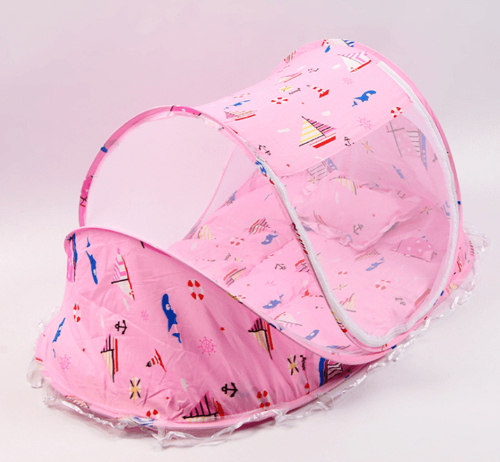 Foldable Baby Bed Net With Pillow Net 2pieces Set - Mamofa Global Store