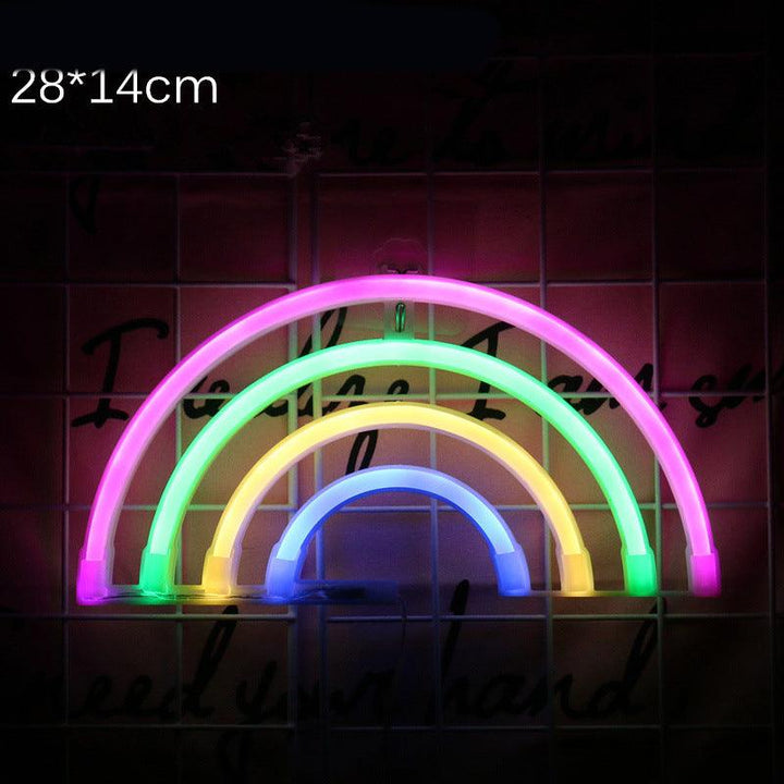 Decorative neon lights at night - Mamofa Global Store