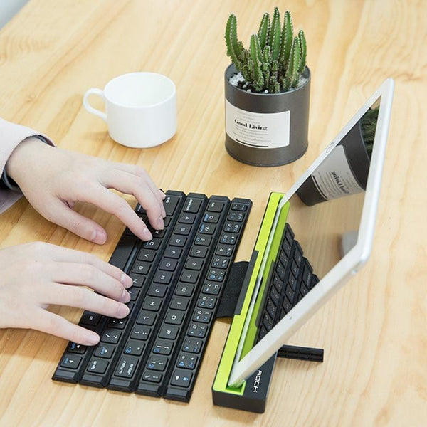 Flexible Roll Folding Bluetooth Keyboard - Mamofa Global Store