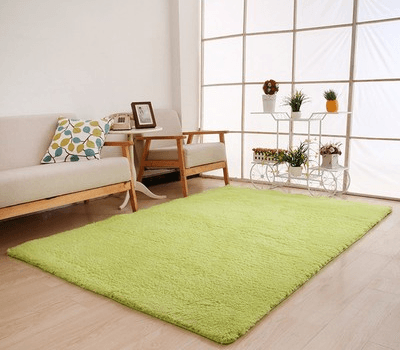 Living Room Rug Area Solid Carpet Fluffy Soft Home Decor White Plush Carpet Bedroom Carpet Kitchen Floor Mats White Rug Tapete - Mamofa Global Store