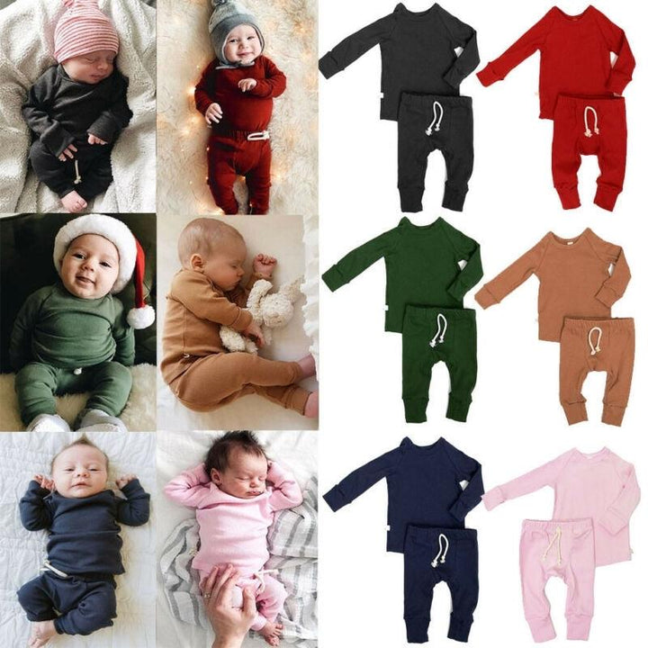 Rompers clothes cotton tracksuits set baby children clothing - Mamofa Global Store