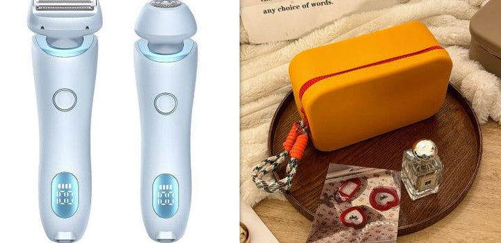 2 In 1 Hair Removal Epilator USB Rechargeable Trimmer - Mamofa Global Store