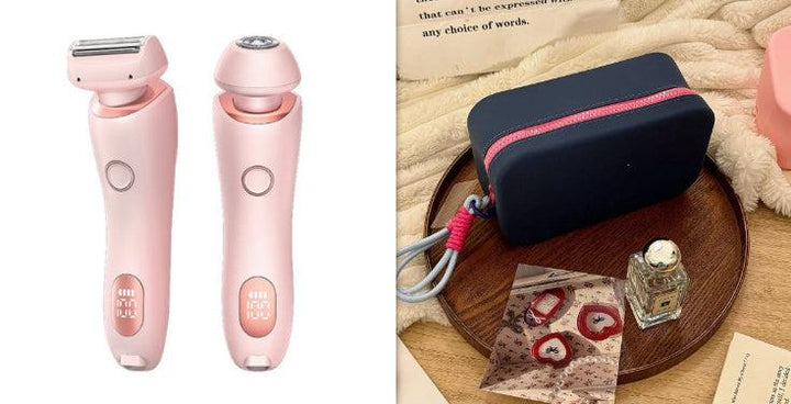 2 In 1 Hair Removal Epilator USB Rechargeable Trimmer - Mamofa Global Store