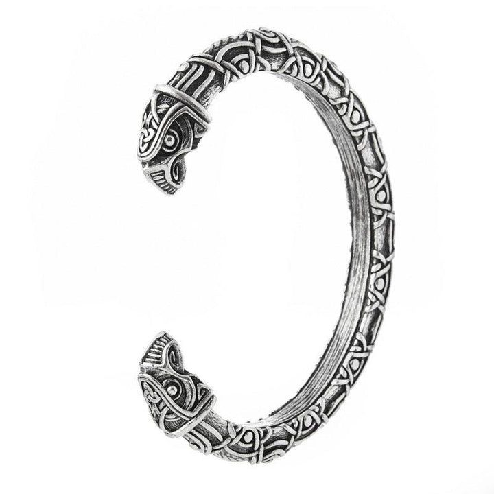 Exquisite Viking Aoding Crow Head Bracelet - Mamofa Global Store